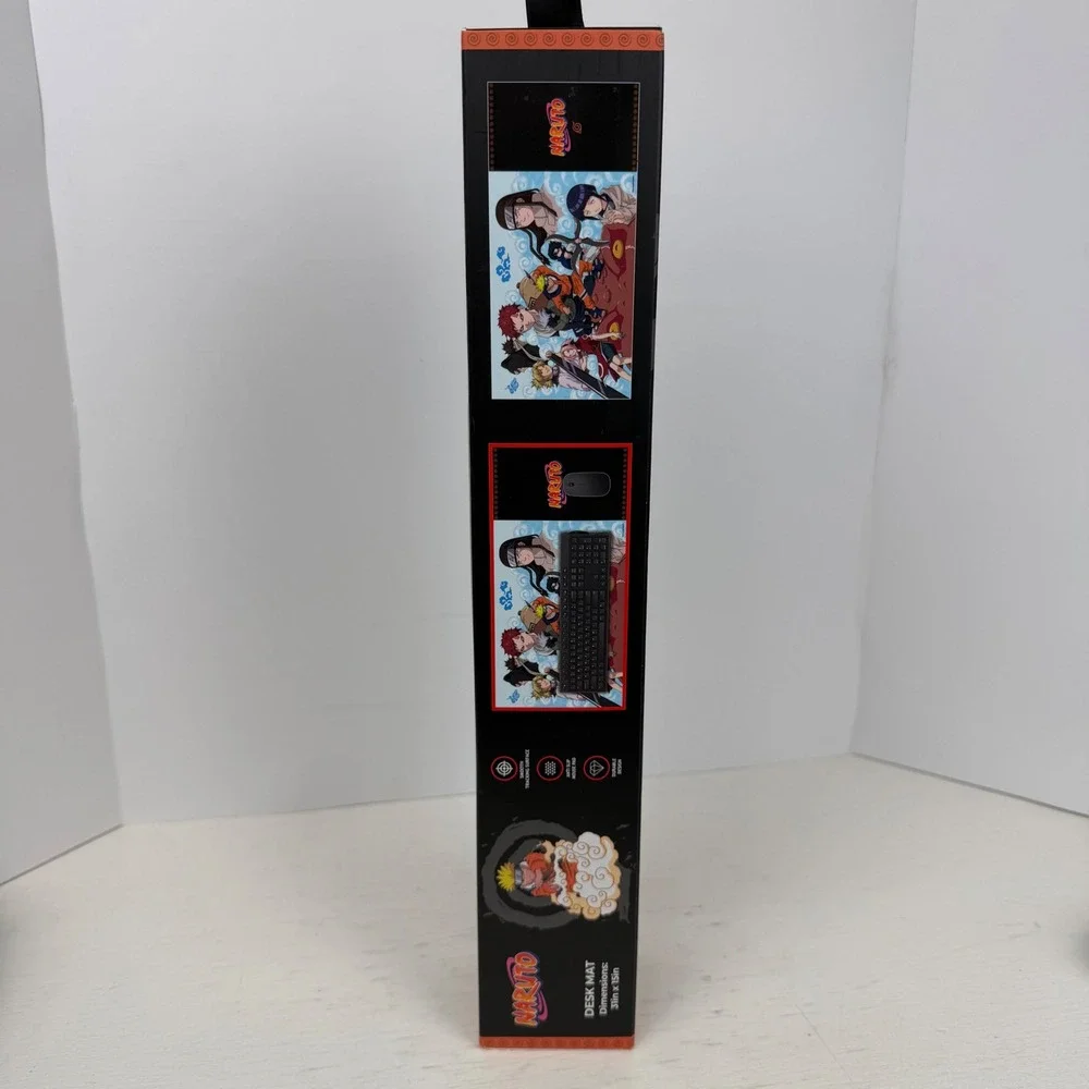 Naruto Shippuden Desk Mat 31x15 CultureFly Large Gaming Mouse Pad Anime Group